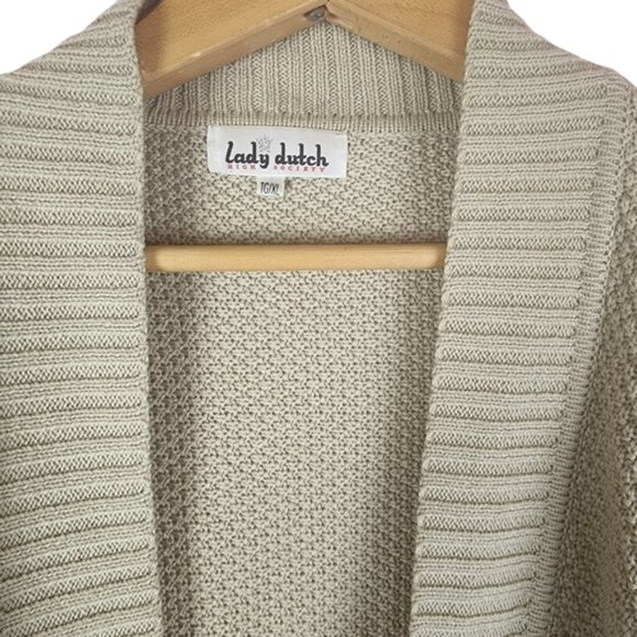 Poncho style knit cardigan xl - Picture 5 of 6